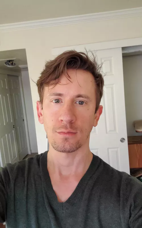 Saturday morning! Think I need to shave. by tguy4444