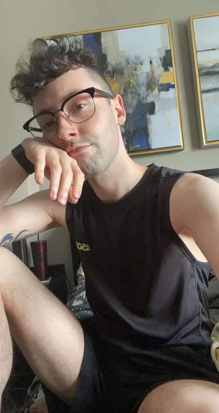 Saturday morning workout done. Time for games? by wolfinthedaylight