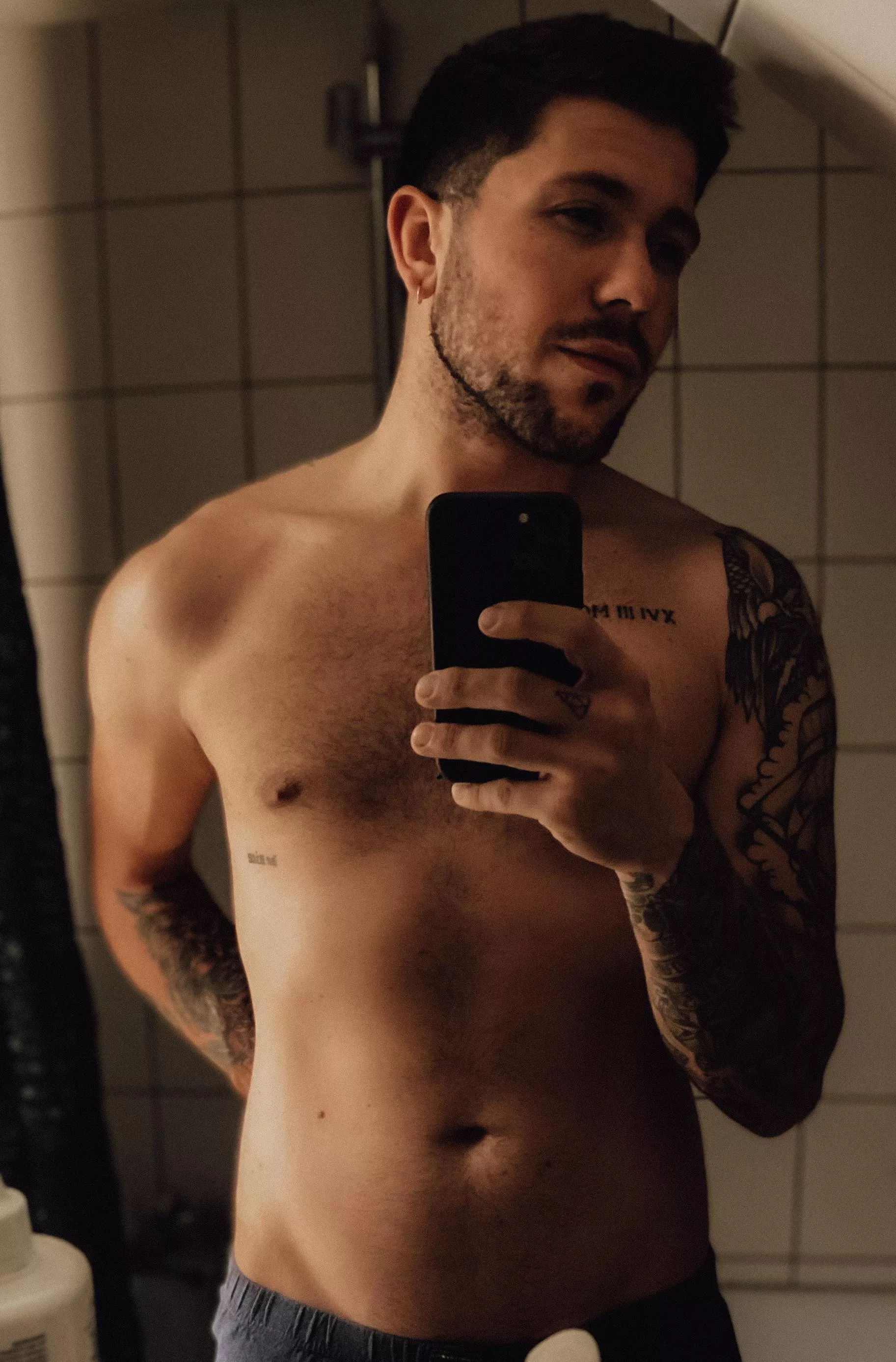 Saturday night.. stay naked! 😌😏 posted by Newfeelings__