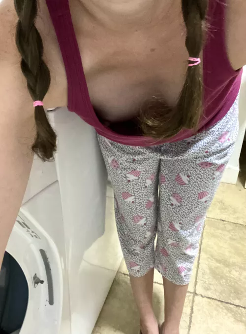 Saturdays are for laundry in pajamas! by petiteboredhousewife