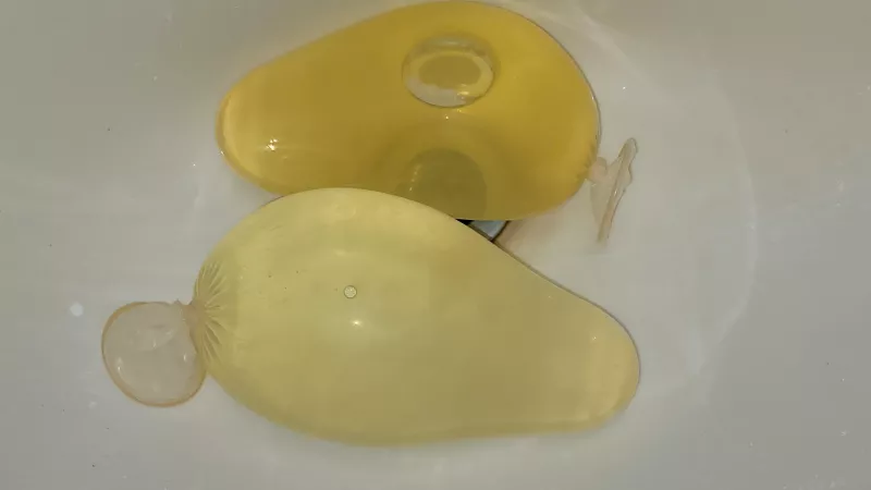 Saved up piss by hotunderwear