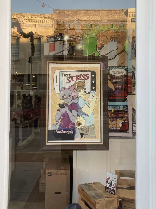 Saw this through the window of a local comic book store (anyone know if it's any good?) by Worried-Industry6239