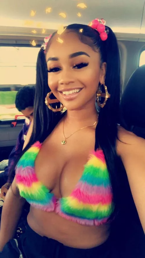 Saweeties Cleavage by TrannyHunterWorld