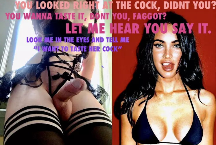 Say it louder, slut by ThatSlutMinnieB