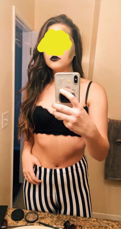 Say my name three times and I might appear 😈💜💚🖤 by switchbrat717