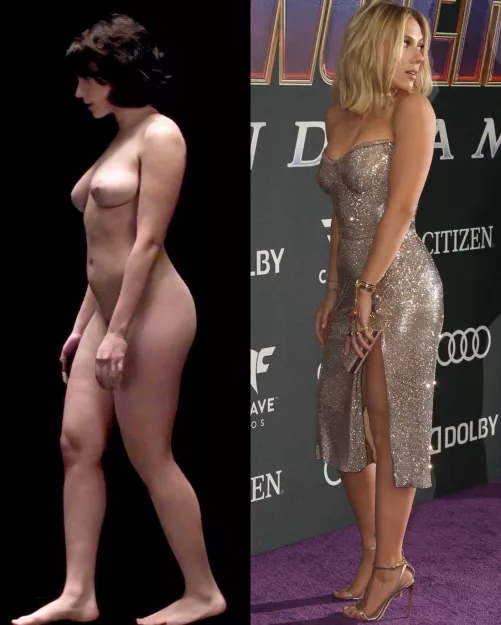 Scarlett Johansson on/off by OppositeMark7750