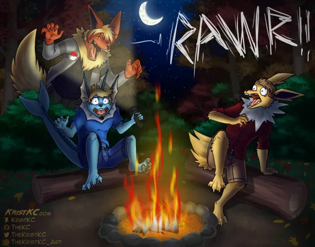 Scary Stories - Art by me! by KristKC