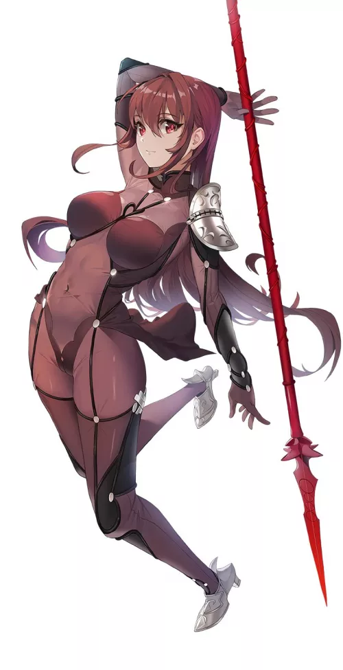 Scathach And Gae Bolg (Damda) [Fate] by sequence_string