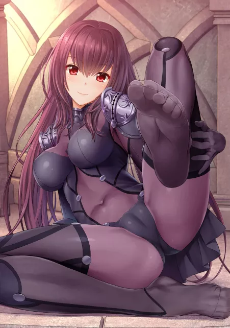 Scathach (FGO) by konosubaa002