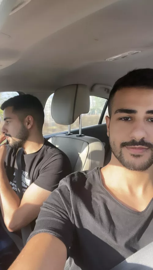 School ride with bro by Israelitwink