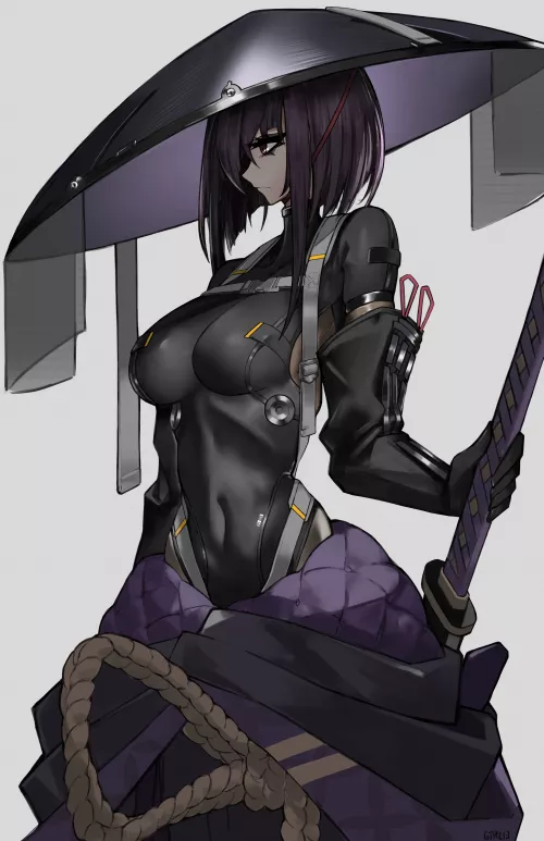 Sci-fi Mercenary by CheetahSperm18