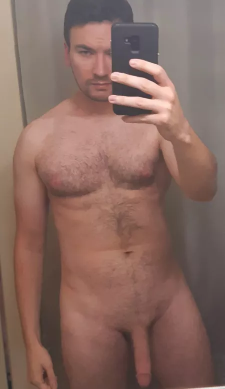 Screw it! Showing face. How likely do you think someone might recognize me? by NaturalExhibitionist