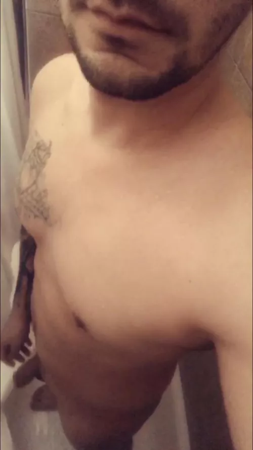 Scrub my back and I’ll scrub yours 😏 by The_inked_guy