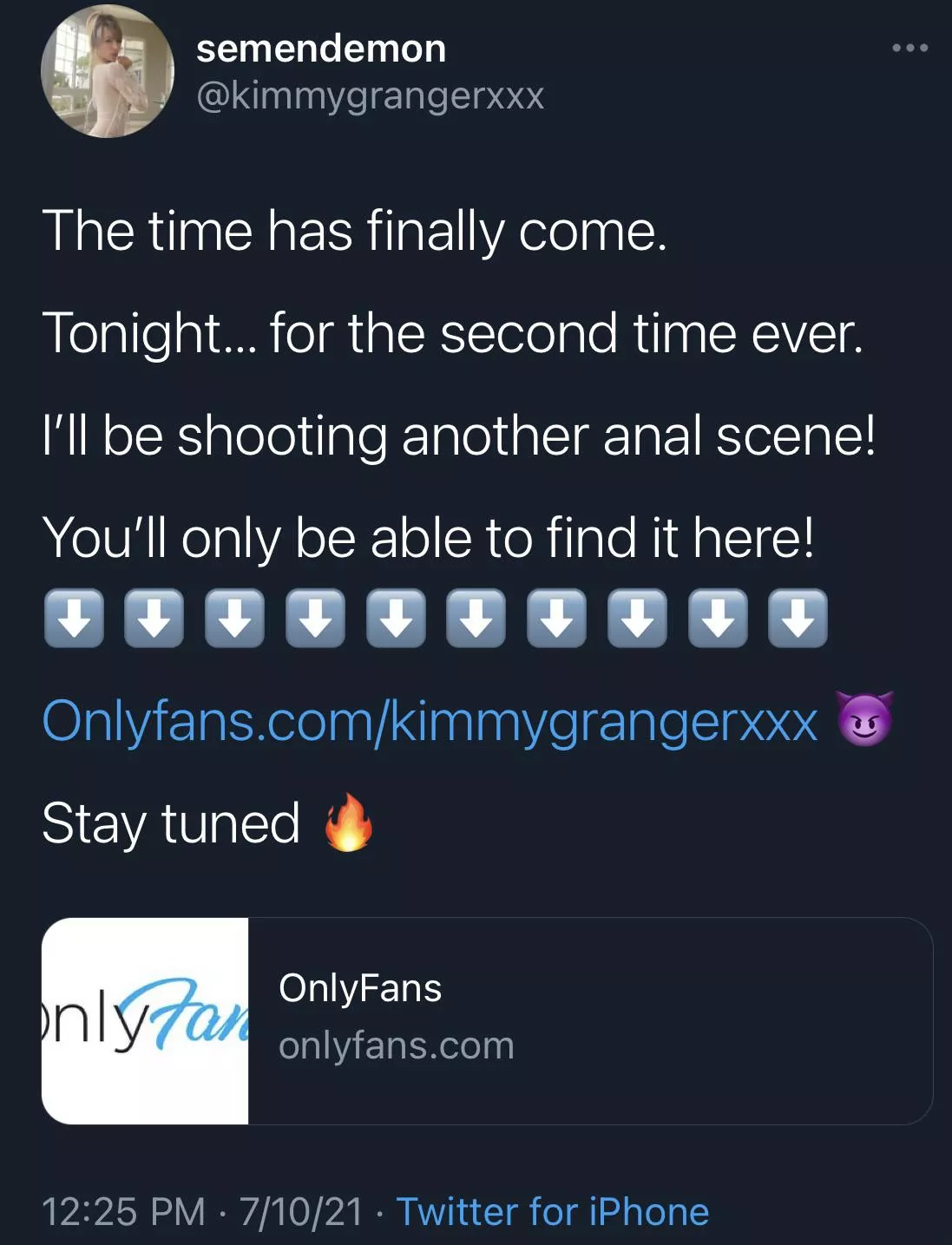 Second anal scene is coming soon! posted by throwaway3819257592