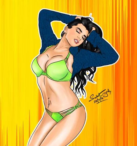 Second fan art for Romi. by Dankuruma