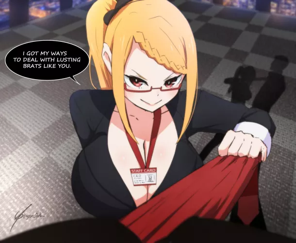 Secretary Priscilla by MisterMaxy