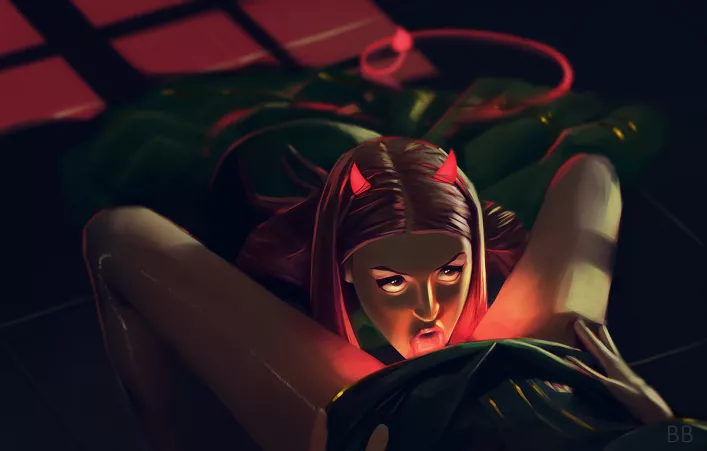 Seduction by Big Bunny by DrunkinDragon