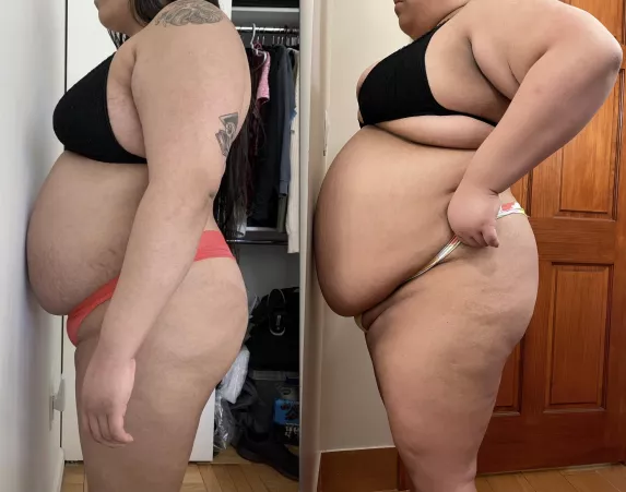 See I barely gained anything! I can keep eating right? 🥺 by mochiibabii