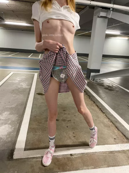 See? I’m all safe for any accidents🤭🙈 by Pink_Little_Kitten