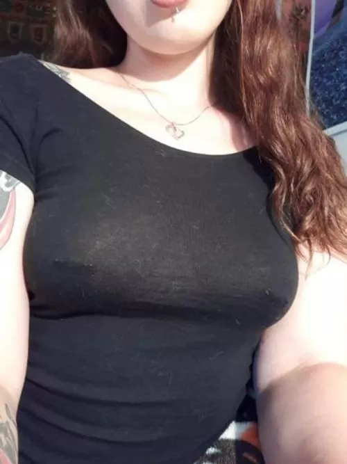 See my pierced nipples through the top? 🤤 by xpiercedangelx