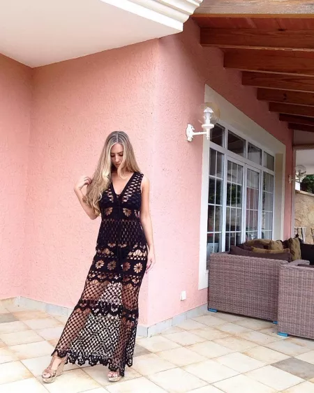 See through beach dress by Mrkayne