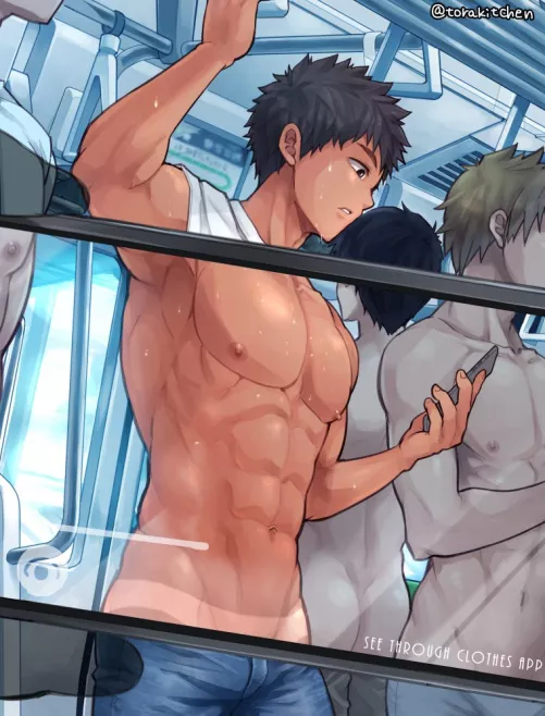 See through glasses (@torakitchen) by Anti-Power_Mode