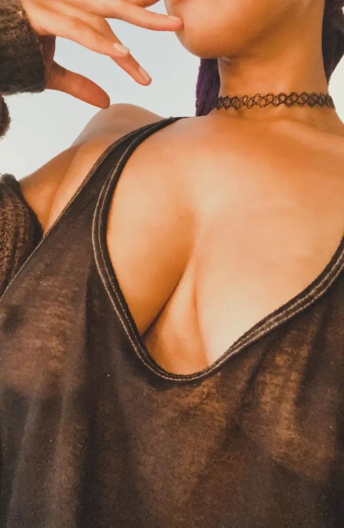 See thru …. [f, oc] posted by Merry-Miss