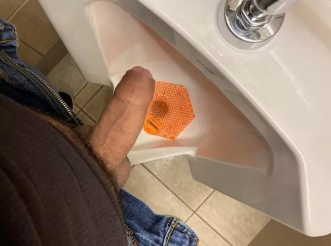 Seem to always get a boner at the urinal by lat945