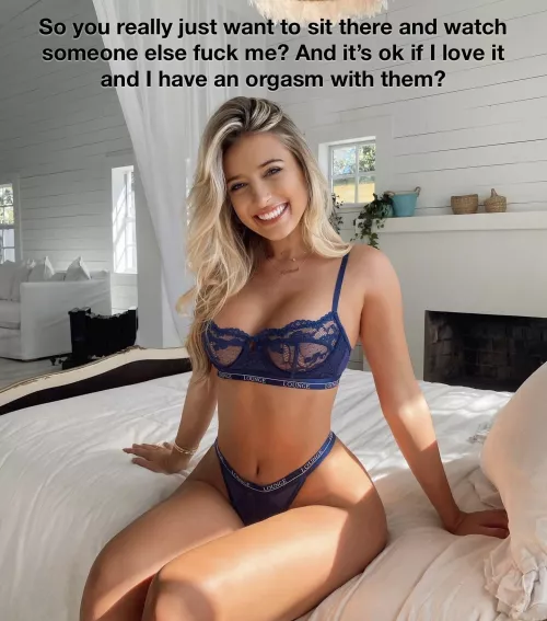 Seems like she likes the idea. by cuckmelikethis
