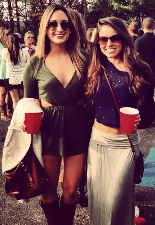 See-thru dress at our college tailgate by dRocc11