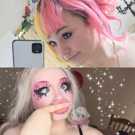 Self corruption <3 Hehe I got filler finally after not going for years. I have another appointment soon too. I can't wait to transform even more! by littlestpinkie