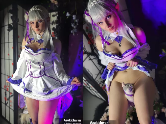 [self] Emilia From Re:Zero By Azukichwan by youraltbarbie