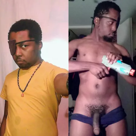 [self] Evil Morty double cocking in an on/off by Maniposts