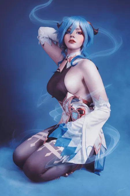 [self] Ganyu cosplay from Genshin impact by Ryuutoria by ryuutoria