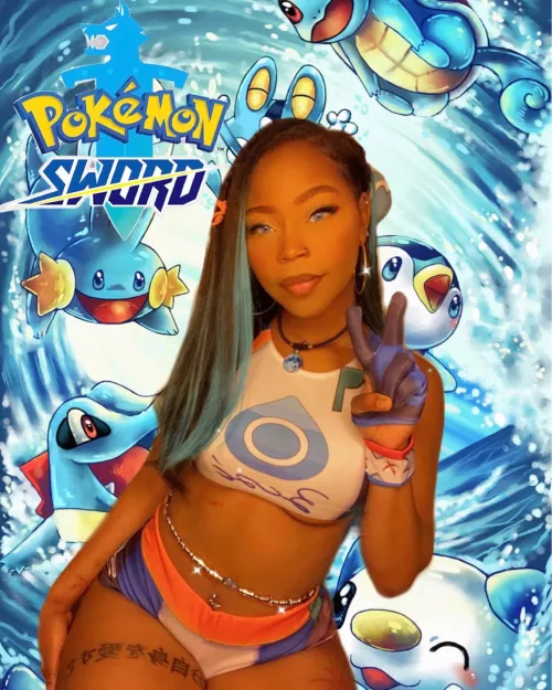 [Self] Gym leader nessa by Zelly Yukimura by Zellyspukashells
