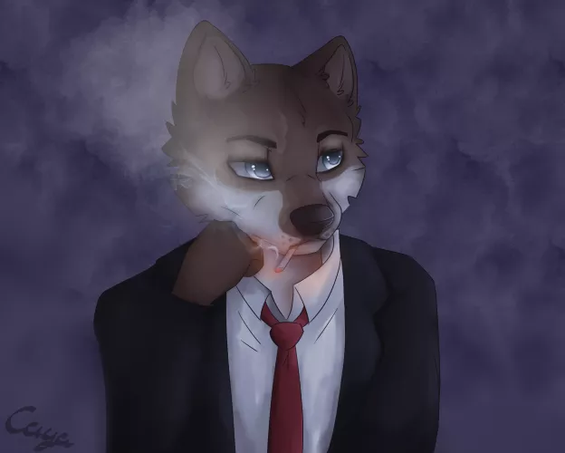 Self portrait by Coffee-fox
