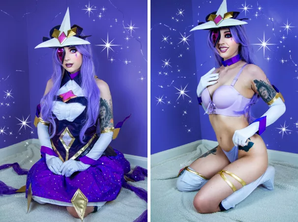 [Self] Star Guardian Syndra On/Off by Aesthel by aesthel