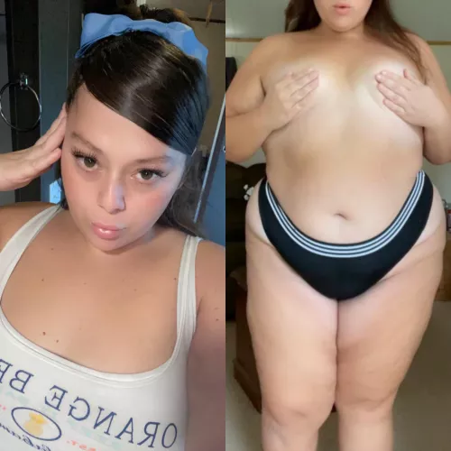 Selfie vs full body by Baddie_Barbie