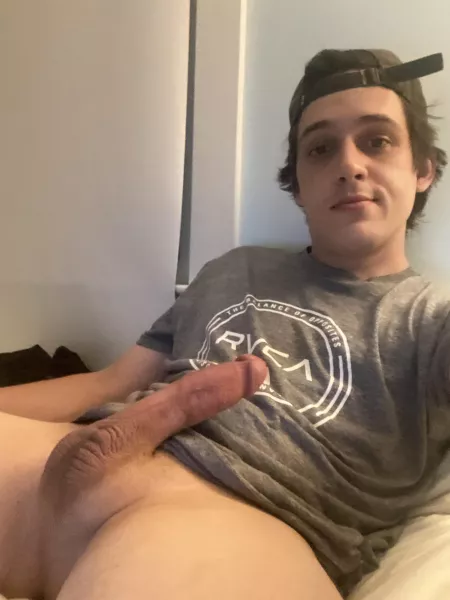 Selfie with my hard cock by MagazineMoney