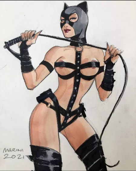 Selina Kyle. Catwoman. (Enrico Marini) [DC Comics] by International-End100