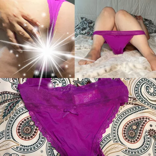 [selling] $20. These panties could be yours, full of my heavenly scent! Fun add ons are always available. Open minded, & kink friendly. Send me a message! by BettyAnders