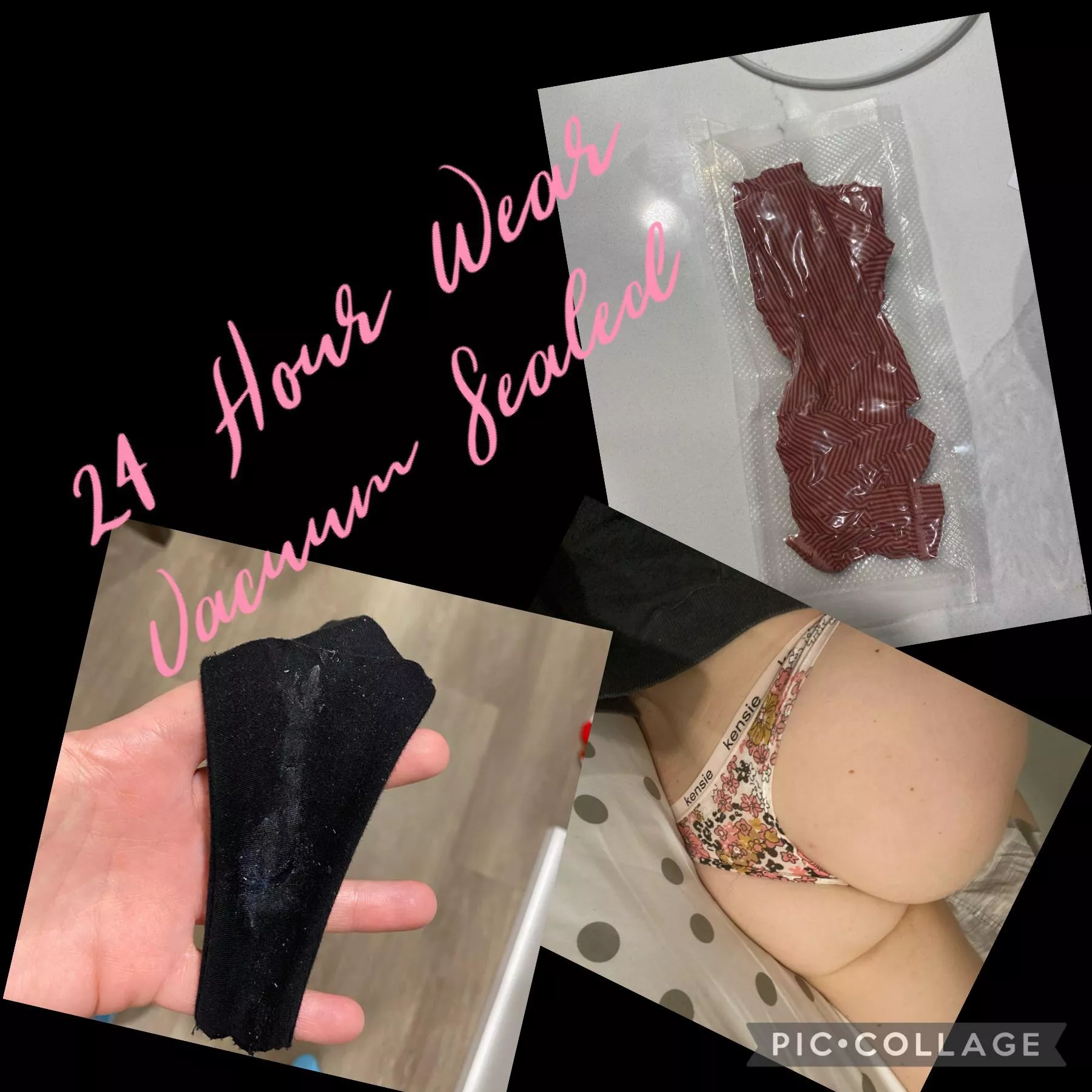 [selling] 24 - 48 hour panties 👅 💦 verified seller, 100% recommended. Message to see my panties! 😉 posted by Charcharcuterie