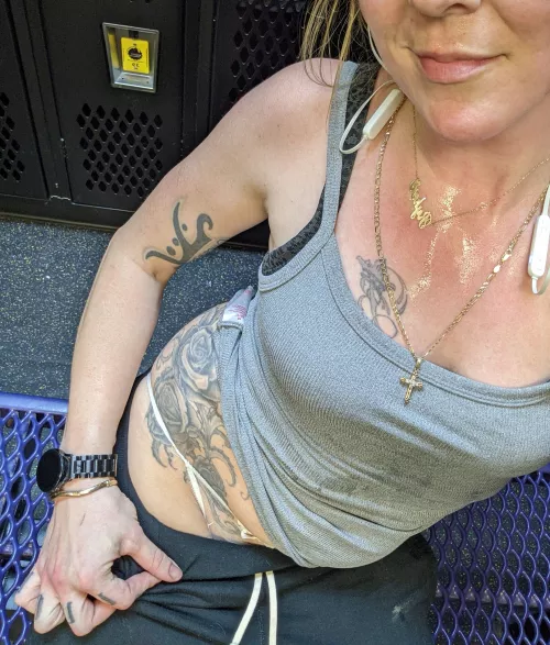 [selling] .... And they're baaaack! These beauties were surprisingly never claimed 😭 but now they're gym sweaty and creamy... Multi day, sheer string bikini anyone? 🎈20% off ALL MONTH on PHYSICAL items sold-- cuz it's my b-day month! 🥳🎈$35 by MzRosieB