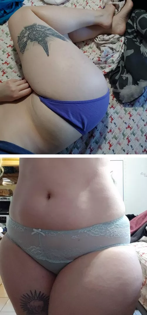 [SELLING] 💥 Blue & purple panties $5 off during January! 💥 Fet friendly add ons available. 🎁 Bras, lingerie, sweatpants, etc also for sale. 💰 Cashapp, Venmo, Amazon GC 💰 ⏩SERIOUS BUYERS ONLY⏪ by DezrtBat