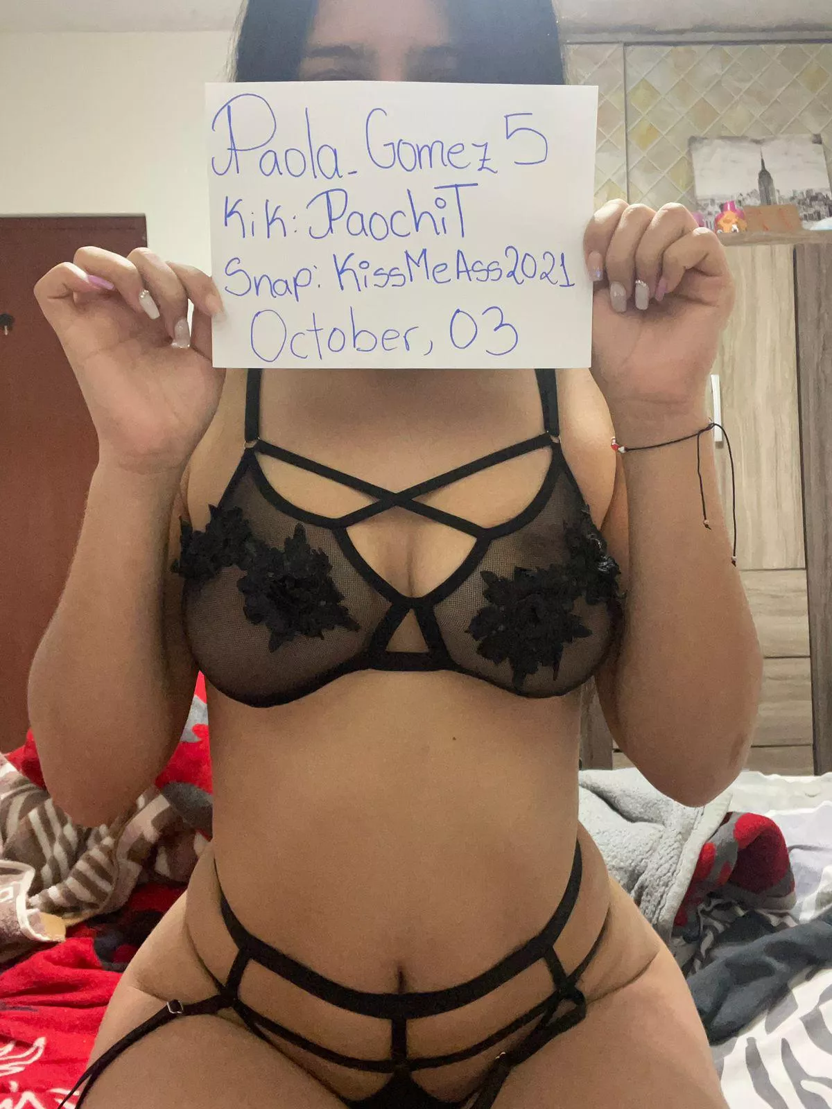 [SELLING] GFE⭐️Sexting⭐️Video calls⭐️Custom videos and photos⭐️ I do verify ❣️ Snap: Kissmeass2021 /// kik: Paochit posted by paola_gomez5