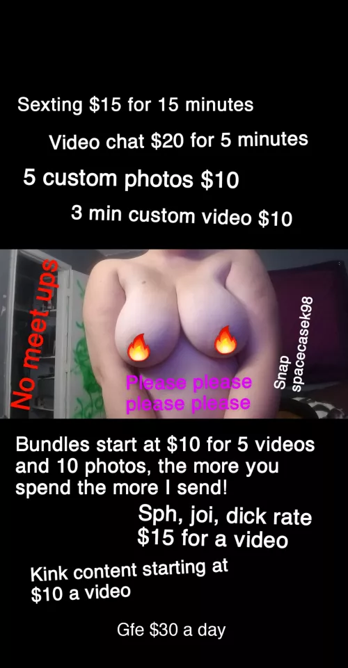 [Selling] just turned 23! Love to make you cum 😋 cheap nudes always! [Gfe] spacecasek98 😍 [f4m] by spacecasek