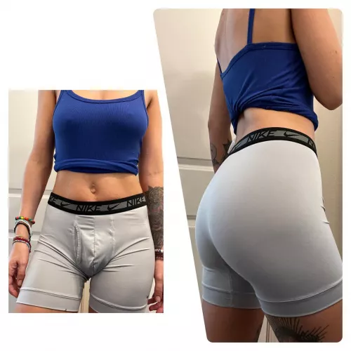 [Selling] Nike Briefs - I work out in these a lot & they always catch everything I leak ✨ $50 by naturalpanties