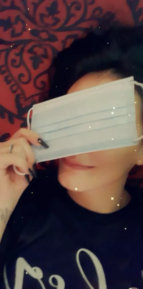 [SELLING] Pussy scented mask? It'll be our little secret by indecentbunny