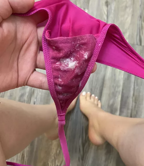 [Selling] ready to make my panties wet and creamy for you to enjoy! 💞 my panties include a self play session to make them smell even better💕 pics for you to enjoy my panties better 💞 and even messaging throughout the wear if you want💞 let’s by rxy_bellerose