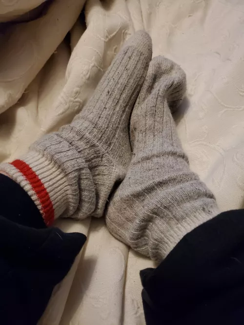 [Selling] thick and warm cabin crew socks! Not many pairs of these left. Almost a week worth of wear. Dm for info. I ship worldwide 🌐 💜 by wellwornbyme21